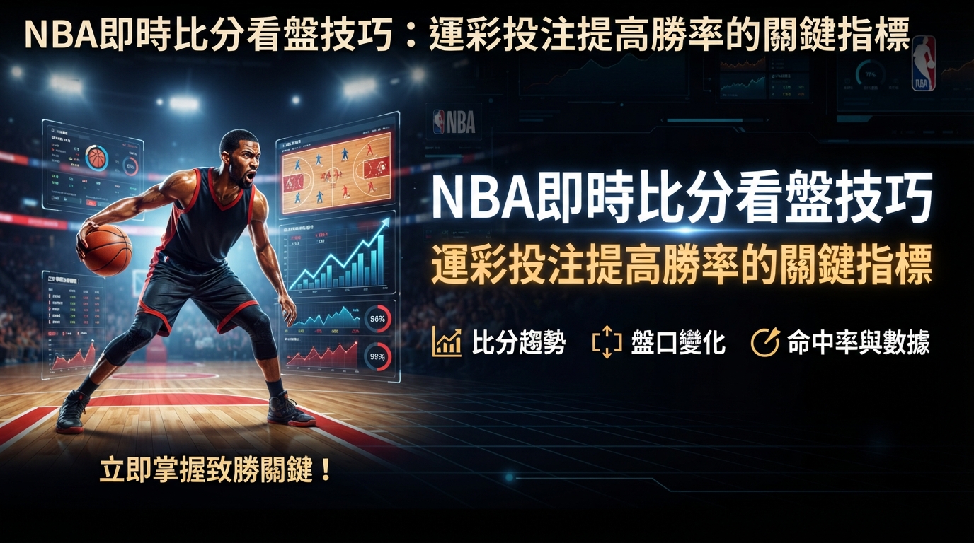 NBA即時比分看盤技巧：運彩投注提高勝率的關鍵指標